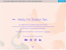 Tablet Screenshot of hellosharon.com